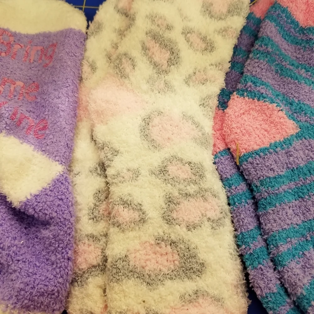 Set of 3 Sleeper Socks Super Soft